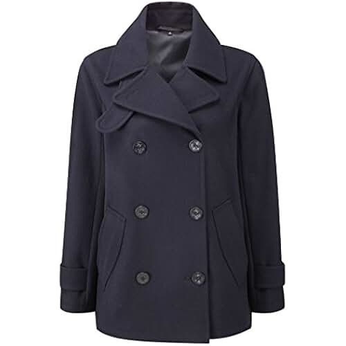 Amazon.co.uk: ladies pea coat