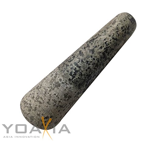 Stößel aus Stein für Stein Mörser [ Länge ca. 14.5cm Ø 4.2 cm ] Steinstößel - 2