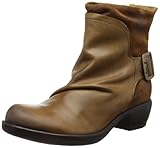 Verschluss : Reißverschluss FLY London Mel P141633, Damen Biker Boots, Braun (CAMEL 000), 38 EU (5 UK)