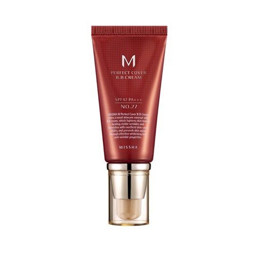 Missha M Perfect Cover Bb(Blemish Balm) Cream Spf 42 Pa+++ 50Ml No.27 Honey Beige