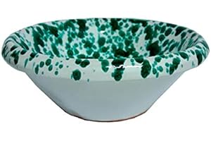 Benegiamo Terracotta Schizzato Ciotola 19cm