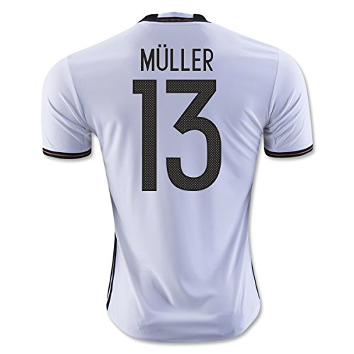 2016-2017 Germany Home Shirt (Muller 13) (Muller 13, XXL 46-48″ Chest)