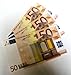 Produktbild Geschenkartikel 1 Stück 'Euro-Ersatz-Schein 50' 125%, einseitig, Spielgeld - nach Wahl (1 x 50€)
