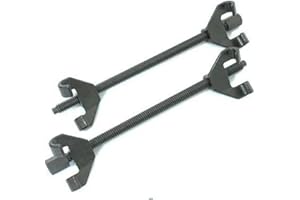 YASTA Compressore Molle Ammortizzatori Auto 28 cm Universale Kit Coppia Smontaggio Regolabile Attrezzi Meccanico Sostituzione Sospensioni Furgoni