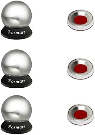 3magnts+3balls Per Set | Universal Magnetic Mount Cell Phone Dashboard Car Mount Holder for iPhone 6 / 6s 5s 5c 4 Samsung Galaxy S7 Edge S6 S5 Note 5 4 , Sat Nav Mini Tablet