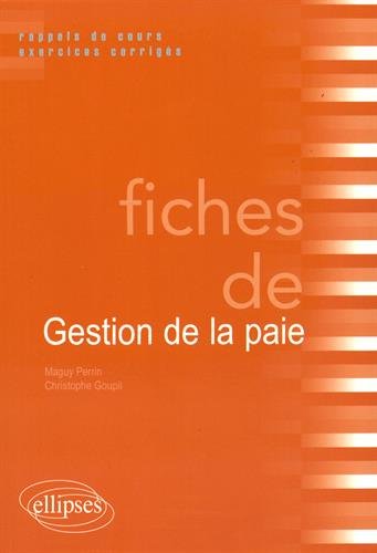 Fiches de Gestion de la Paie