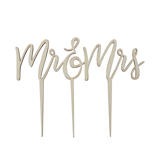 Cake Topper Mr & Mrs Holz - 2