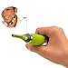 inkint Micro Touch Nose Ear Face Neck Eyebrow Sideburns Hair Bikini Line Trimmer Shaver Clipper With LED Light and Rubber Non-slip Grip