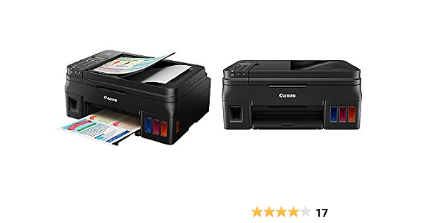 Canon Pixma G4000 Wireless All-in-One Color Inkjet Printer (Black) :  Amazon.in: Computers \u0026 Accessories
