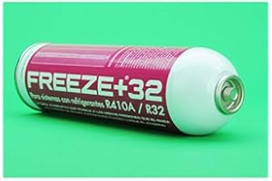 DESCONOCIDO ALL4SALE | Gas Refrigerante Orgánico 400g Neto | Sustituto Ecológico R410A y R32 | Envase para Carga de A/C Split | Rendimiento Superior HC - Equivalente a 800g de R410a y R32