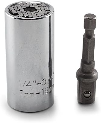 Iware Magical Grip Universal Gator Adapter with Power Drill Adapter Tool