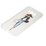 Samsung Galaxy S8 Plus Hülle Silikon,Galaxy S8 Plus Case,Galaxy S8 Plus Schutzhülle,Felfy Transparent Ultra Dünn Slim Soft Gel Silikon Handyhülle Schutzhülle TPU Clear Case Wassermelone Bananen Pony Flamingos Löwenzahn Traumfänger Farbe Muster Backcover Bumper Handytasche Anti Scratch Handyhülle Handycover Etui Tasche für Samsung Galaxy S8 Plus [Einkaufen Mädchen] + 1x Silver Stylus+ 1x Bling Dust Plug [Zufällige Farbe] - 3