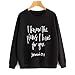 Produktbild togel Frauen Langarm Brief Print Lässige Sweatshirt Pullover Top Bluse Kapuzenpullover Damen Weihnachtspullover Strickjacke Hoodie Sweatshirt übergroße Pullover Rollkragenpullover
