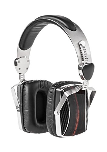 Krüger&Matz KM0665EB Auricular Supraaural Diadema Negro, Rosewood, Plata - Auriculares (Supraaural, Diadema, Alámbrico, 20-20000 Hz, 1,2 m, Negro, Rosewood, Plata)
