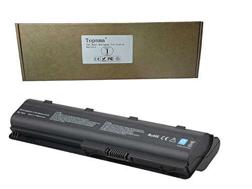 Topnma® Ultra Hochleistung Notebook Laptop Batterie Li-ion 9-cell Akku for Hp G42 G56 G62 G72 G4 G6 G7 HP Pavilion DM4 DM4-1001TU DM4-1002TX DM4-1100 DV3-4000 DV5-2050CA DV5-2000 DV6-3000 DV6-6000 ;HP Compaq Presario CQ32 CQ42 CQ43 CQ56 CQ62 Fits Mu06 Mu09 593553-001 593554-001 [10.8v 6600mah] - 7