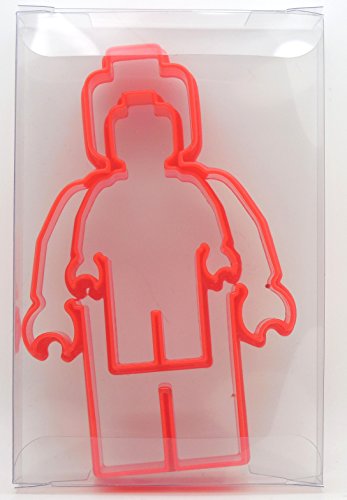 LEGO Minifigur Ausstecher für Kekse, Gebäck, Fondant, 2 Stück