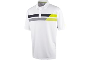 Island GREEN Men's CoolPass Stretch Quick Dry Breathable Polo Shirts