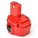 Produktbild Masione Ersatz Werkzeug Batterie für Makita 193062-6 NiCd-Akku 1420 14,4V 2000mAh 1422,192600-1,193985-8