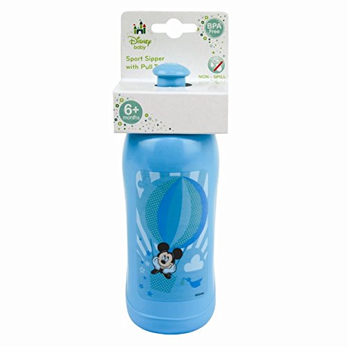 Disney Pull Top Drinking Bottle - Blue