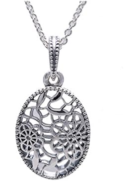 Kette Blütenornament 390383-60