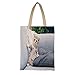 Produktbild AFUJIN Casual Bag Canvas Umhängetasche Umhängetaschecanvas Umhängetasche Double Folding Cat Color135 * 45Cm