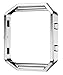 Produktbild Rahmen for Fitbit Blaze, Wearlizer Ersatz Edelstahl-Metallrahmen