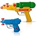 Produktbild Wasserpistolen 2er Pack | Poolkanone Wasserspritze Pool Pistole Schwimmbad | Ultimativer Badespaß | Mitgebsel für Kindergeburtstage | Wasserpistolen im futuristischen Design