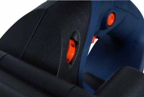 FERM BSM1021 Bandschleifer 950W – Variable einstellbare Bandgeschwindigkeit – Mit 2 Klemmen für Stationär gebrauch – Inkl. 3 Schleifbänder (P60, P80 und P120) und Staubfangsack - 7