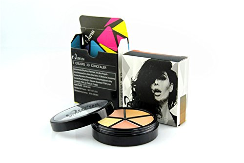 PhantomSky 5 Farben Concealer Abdeckcreme Camouflage Palette Cover Abdeck Makeup #2 – Perfekt für Profi-und tägliche - 4
