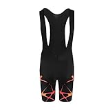 Uglyfrog Salopette per Ciclismo da Uomo con Pantaloncini Imbottiture in Gel Endurance Estate Attillati DKMZ02