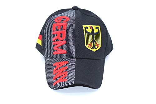 EM / WM Baseballcap Caps Mütze Cap Deutschland 3D Optik