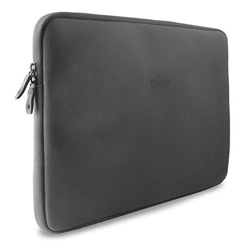Preisvergleich Produktbild PURO UNISLEEVEC15DKGREY Tasche für Laptops, 15 Zoll, Grau