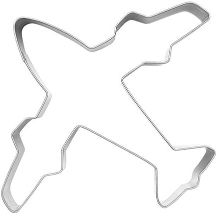 Cookie Cutter Aeroplane Large 10 cm