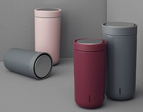 Stelton 570-11 To Go Click 0.20 l. Thermobecher – matt lavendel 9 x 9 x 15,5 cm - 4