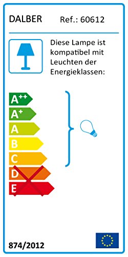 Dalber 60612 Police Hängelampe, Plastik, blau, 26.5 x 26.5 x 21 cm