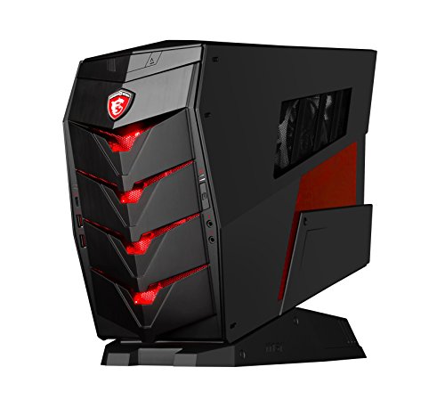 MSI Aegis-024DE Mini-Gaming PC schwarz Intel Corei7-6700 8 GB DDR4 128GB M.2 SSD+1TB HDD Win10Home