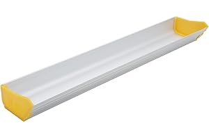 HANZE INTL 6" Aluminum Emulsion Scoop Coater Tool Material for Silk Screen Printing (6”)