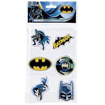 Price comparison product image PMS BATMAN DC 6PCE ERASER SET