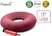 Produktbild Penkwin® | 45cm | Orthopädisches aufblasbar Hämorrhoiden Sitzkisse - inklusive Pumpe! - Ideal für Rollstühle, Hämorrhoiden, Steißbein-Schmerzen, postnatal, Schwangerschaft, Wundliegen, Prostatitis