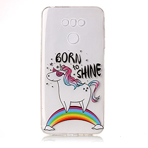 BONROY® Silikon Handy hülle für LG G6 TPU Gummi Taschen Weich Soft Back cover,Ultra Slim Skin TPU Fall-Abdeckung Protective Bumper für LG G6