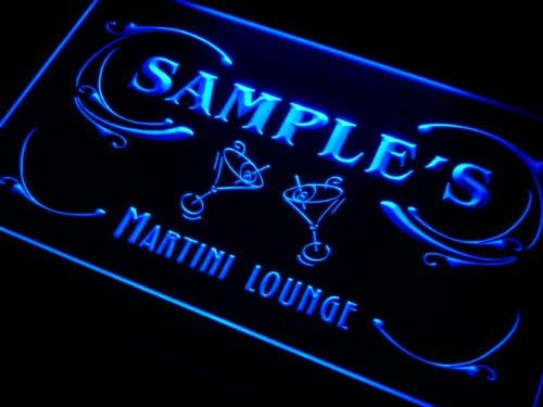 ADVPRO ti-tm Name Personalized Custom Martini Lounge Cocktails Bar Wine Neon Light Sign