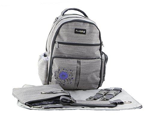 Preisvergleich Produktbild Knuddelstuff 'Buckingham' Wickelrucksack Grau