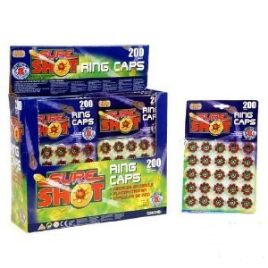 8 Schuss Ringmunition, 5 Pakete, 125 Ringe, 1000 Schuss