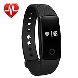 AsiaLONG Fitness Armbänder mit Pulsmesser - SW321 Fitness...