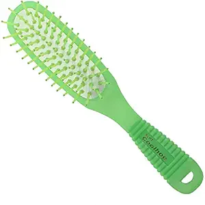 Kent Brushes Cool Hog Cushioned Nylon Ball Tipped Hair Brush - Green by Kent