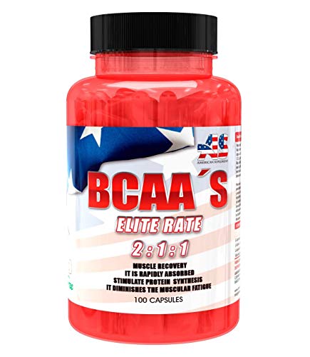 American Suplement - BCAA'S aminoácidos- 100 cápsulas