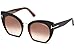 Produktbild Tom Ford - SAMANTHA-02 FT 0553, Schmetterling, Acetat, Herrenbrillen, BLACK HAVANA/BROWN SHADED(05U), 55/21/140
