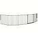 BabyDan XXL Flex Hearth Gate Black