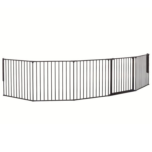 BabyDan XXL Flex Hearth Gate Black