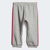 -Fleece-brushed back adidas 3 Stripes Jogger, Genre XL Mehrfarbig (semi solar pink/White)